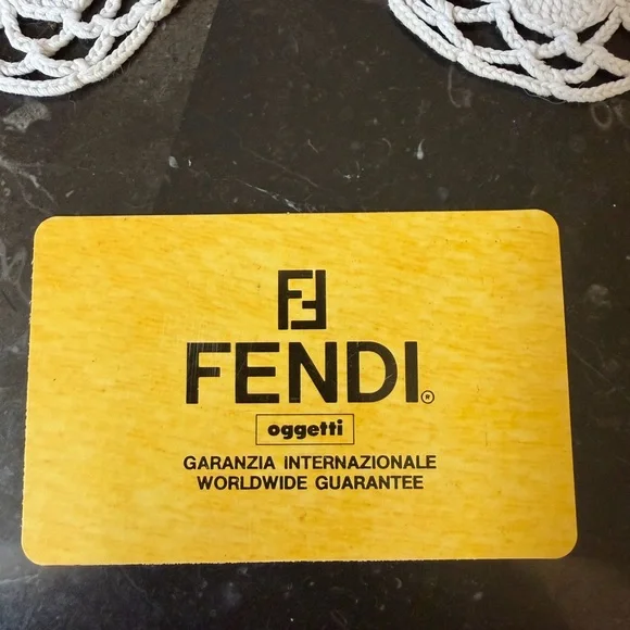 Fendi Stilista Silver Metal Logo Engraved Mini Pen Dual Ink 2-Color Cartridge - Picture 9 of 11